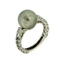 Anello Fiorini Donna in Oro bianco Perla 059661110542AF-16 - 059661110542AF-16